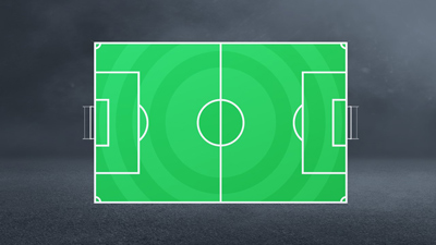 3D Football Pitch