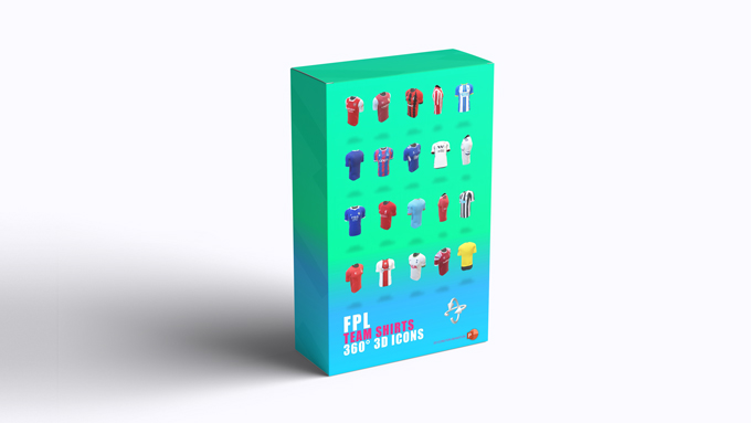 360 3D Premier League Team Shirts